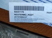 okna IGLO 5 Energy 500 x 1000 Drutex z roletą