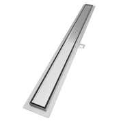 ODPŁYW LINIOWY 114 CM 2w1 PODŁOGOWY SZCZELINOWY POD PŁYTKĘ STAL NIERDZEWNA
