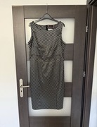 Sukienka damska czarna w kropki rozmiar 44 Top studio j.s.