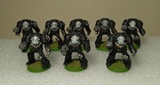 Warhammer 40k Space Marines Terminators - plastik 