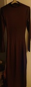 Sukienka maxi czekoladowa rozmiar S