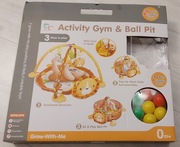 MATA EDUKACYJNA KOJEC Z PIŁKAMI LEW DLA DZIECI