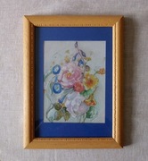 Bukiet kwiatów- gwasz