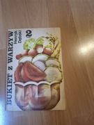 Książka bukiet z warzyw cz.2