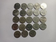23 x Moneta 10 groszy monety PRL - zestaw 