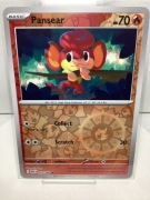 Pokémon TCG: Pansear 014/086 WHT HOLO Black Bolt & White Flare