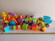 Pociąg i wywrotka Fisher Price (światło, dźwięk)