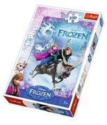 Puzzle Kraina Lodu 100 Elementów Frozen Elza Anna Sven
