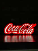 Logo Coca Cola Lampa LED USB, wydruk 3D