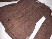 POMP de LUX długi sweterek / tunika rozm. 104-110