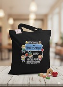 Prezent dla nauczyciela torba nauczycielki przedszkola przedszkolanki humor