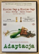 Adaptacja - film DVD, polski lektor, stan idealny