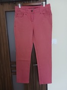 Spodnie jeansy damskie, Blue Motion, rozmiar 40, odcień koralowego
