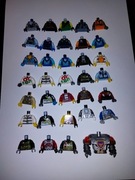 LEGO mix torsy torsiki różne serie City Ninjago