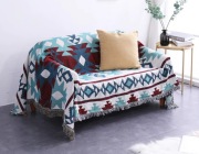 Koc.Narzuta.Pled.Boho. Rustykalny 160x130