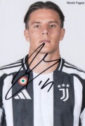 Nicolo Fagioli oryginalny autograf! Fiorentina Juventus Włochy