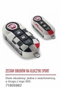 Obudowa kluczyka Fiat 500 kpl.2 sztuki. Nr kat.71805963.