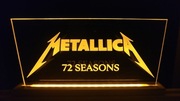 METALLICA - Lampka Led napis