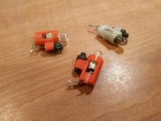 UNITRA ZRK magnetofon M 532 oprawka żarówki kołek blokujący