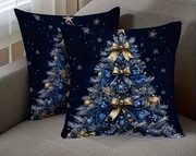 Zestaw 2-uch poszewek Bożonarodzeniowych