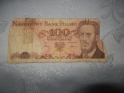 Banknot 100 zł Waryński 1986 r.