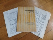 Instrukcja obsługi UNITRA OTV NEPTUN 671 471A tv