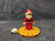 Minifigurka oryginalna LEGO święty mikołaj hol110