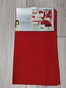 Bieżnik 33x45 bawełniany czerwony