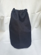 Pokrowiec tuba walec czarna mocna kodura wys 30cm tunel 