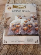 Nowa pościel o wymiarach 200x220 + 2x 70x80 z prześcieradłem 200x230