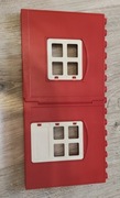 LEGO Duplo ściana czerwona