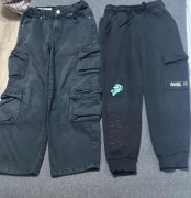Spodnie na wzrost 134 cm i jeansy na wzrost 134 cm Zara, stan średni