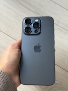 iPhone 15 pro blue titanium 128 GB