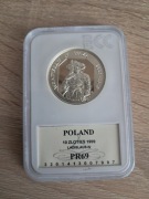 10 złotych Władysław IV Waza 1999r PR69