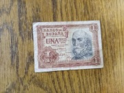 HISZPANIA  1 Peseta 1953 r.