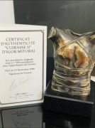 IGOR MITORAJ "Pancerz (CUIRASSE)" 1986, brąz, granit, 14cm