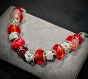 BRANSOLETKA MODUŁOWA CHARMS A'LA PANDORA 