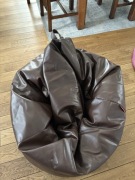 Pufa/worek/sako brązowy