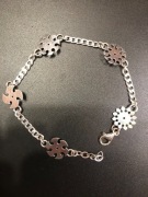 Srebrna bransoletka harmonizator energii Qi