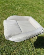 Siedzisko fotel Alfa Romeo 159 szara skóra pelle grigio 51754723