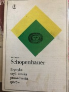 Erystyka czyli sztuka prowadzenia A.Schopenhauer