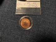 SF4-1 Holandia 1 cent 2002  mennicza