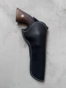 Kabura do rewolweru Remington 1858 Colt 5,5' skórzana na klips