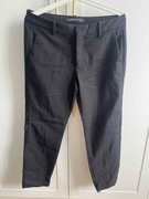 Spodnie materiałowe eleganckie czarne klasyczne casual ZARA r. 38 M