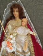 Figurka/Figura Madonna z Dzieciątkiem, Maryja z Jezusem VINTAGE 