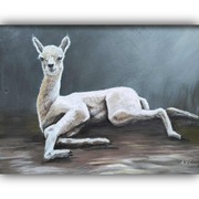 Obraz malowany farbami akrylowymi