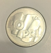 100 zł  40 LAT PRL   /STAN -1 /E  W HOLDERZE