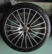 Koła,opony letnie Continental,felgi alu ATT 235/40R18 5x108 ET45 Volvo Ford