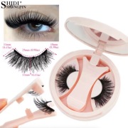 Różne Magnetyczne rzęsy z norek naturalne, wielokrotnego użytku + pęseta