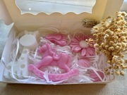 Zestaw prezentowy mydełek glicerynowych 